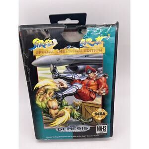 Street Fighter II Special Champion Edition - Sega Genesis